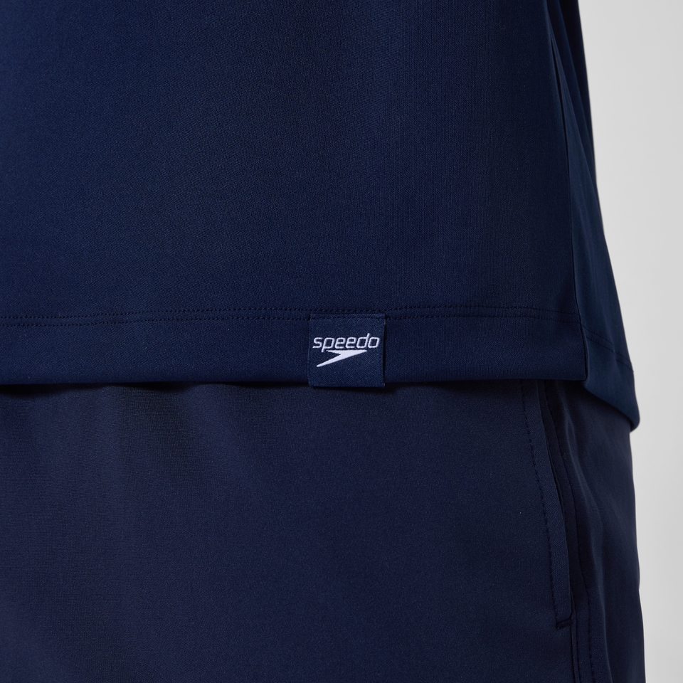 Men's Long Sleeve Swim Shirt Navy