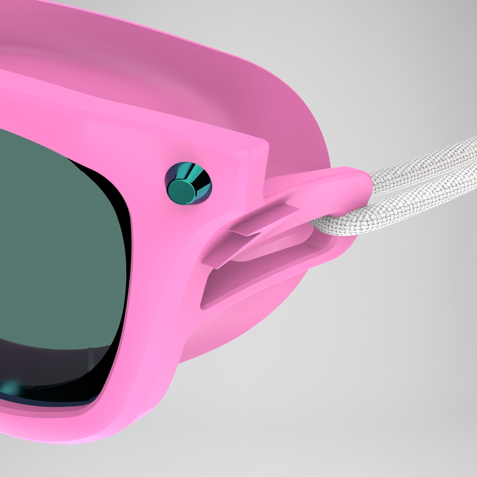 Junior Sunny G Seasider Mirror Gogggles Pink/Green