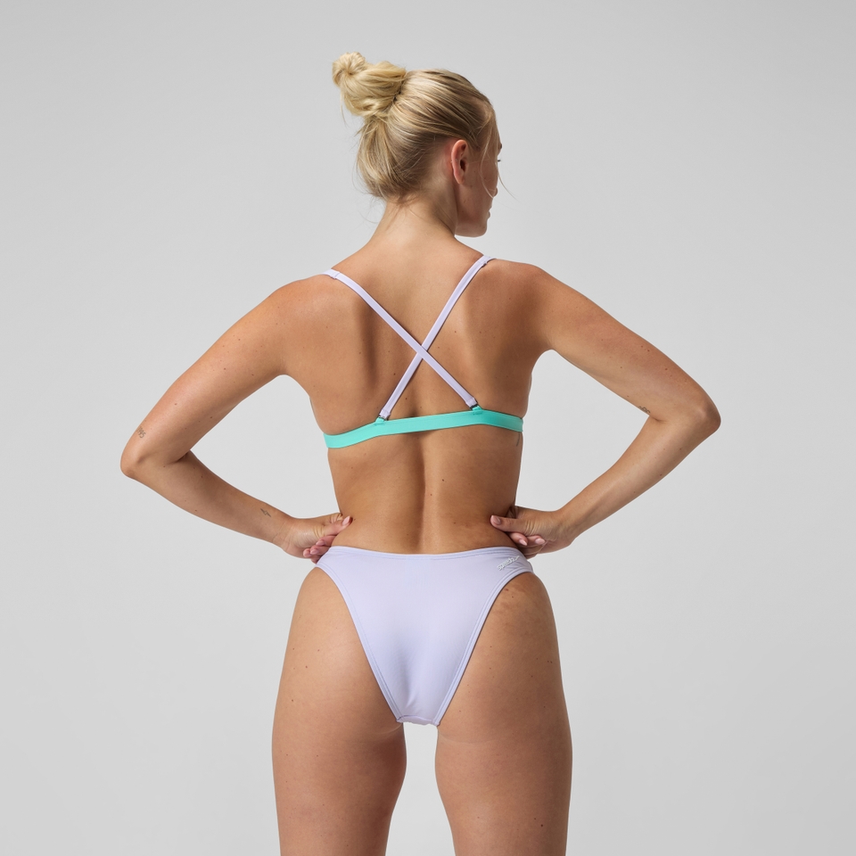 Women's FLU3NTE Scoop Bikini Bottom Lilac