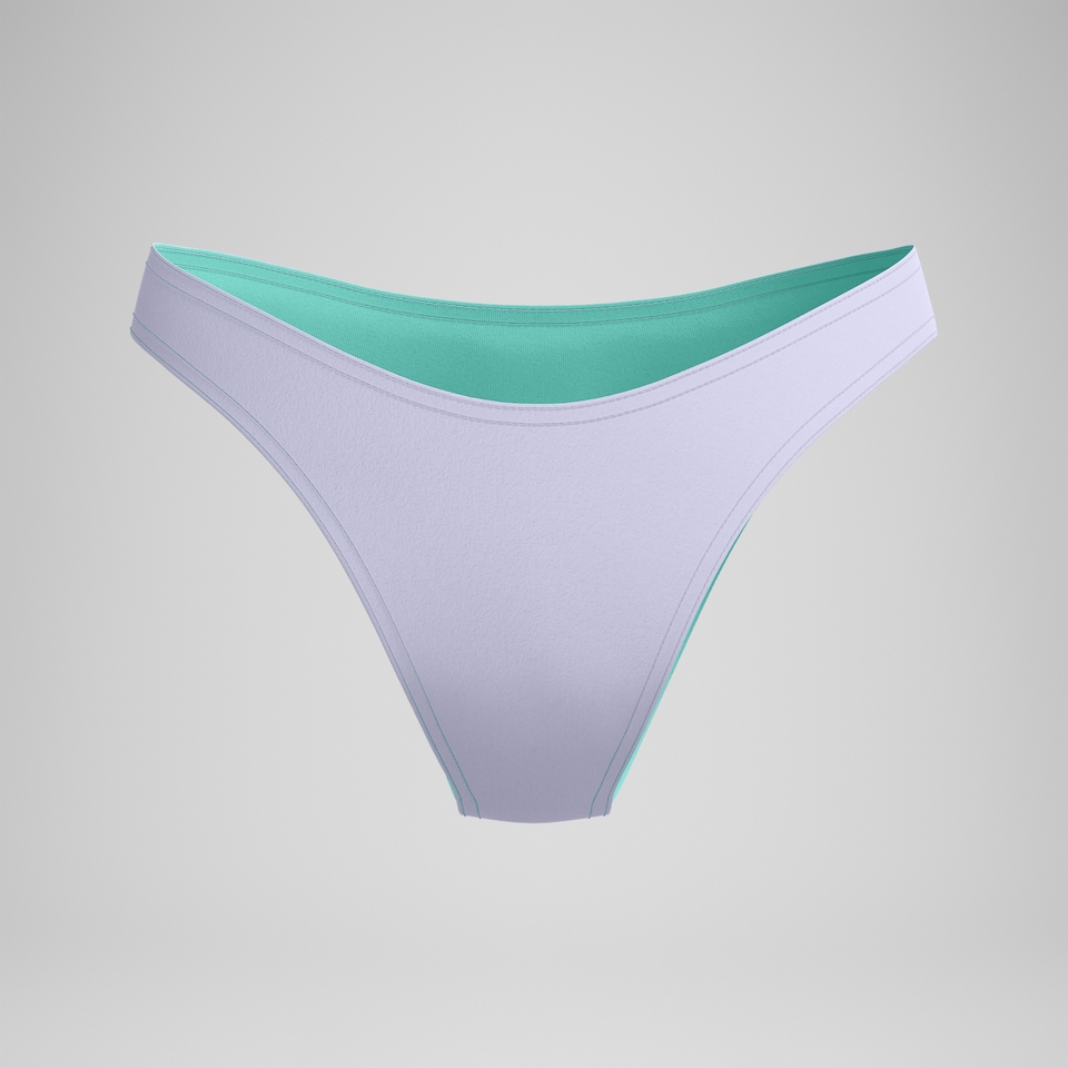 Women's FLU3NTE Scoop Bikini Bottom Lilac