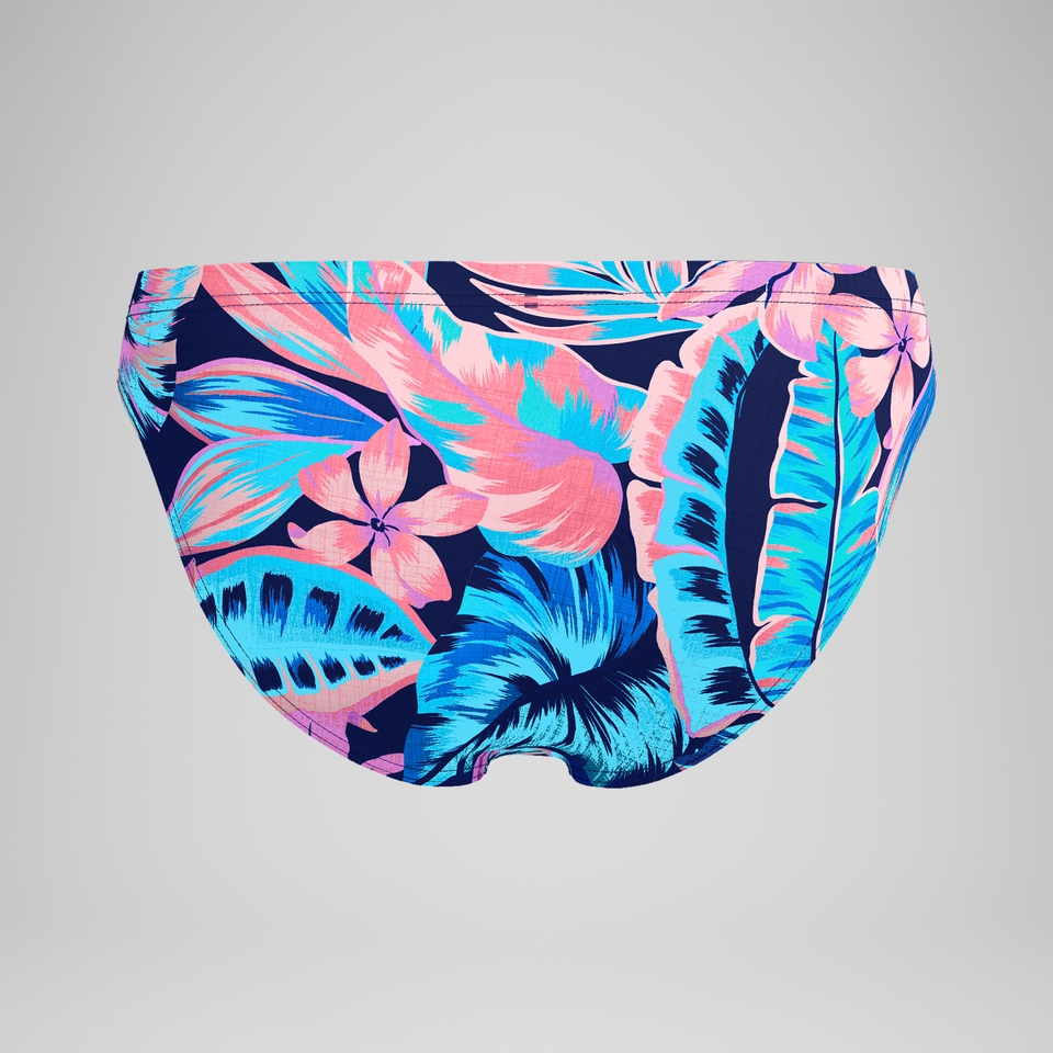 Beachstar Badehose 5 cm Blau/Pink für Herren