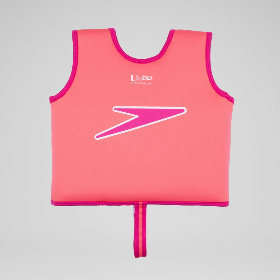 Infant Printed Swim Vest Orange