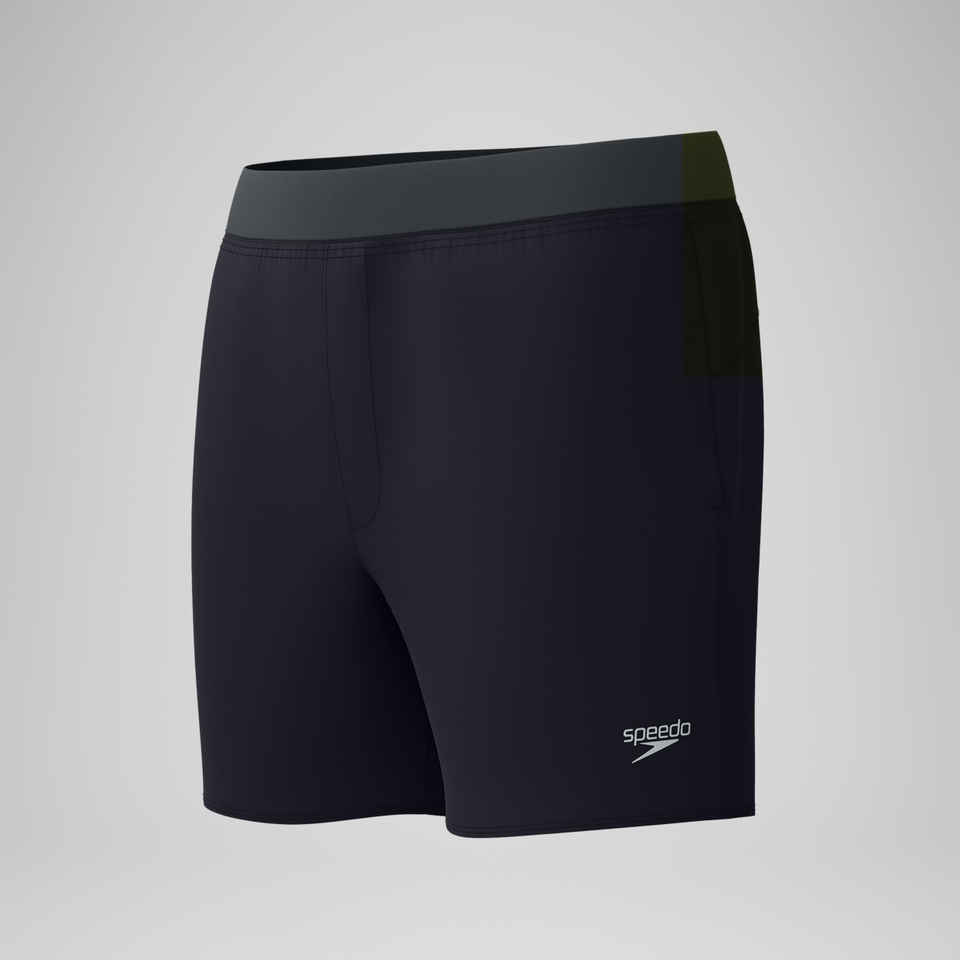 Men's Lookout Solid 16'' Swim Shorts Black