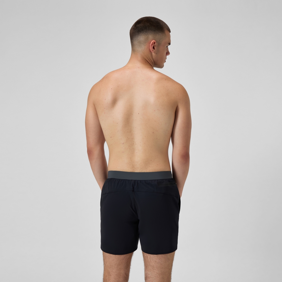 Men's Lookout Solid 16'' Swim Shorts Black