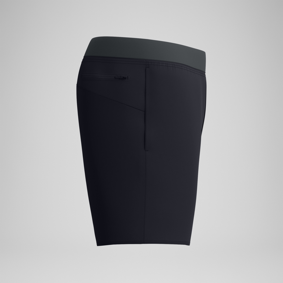 Men's Lookout Solid 16'' Swim Shorts Black