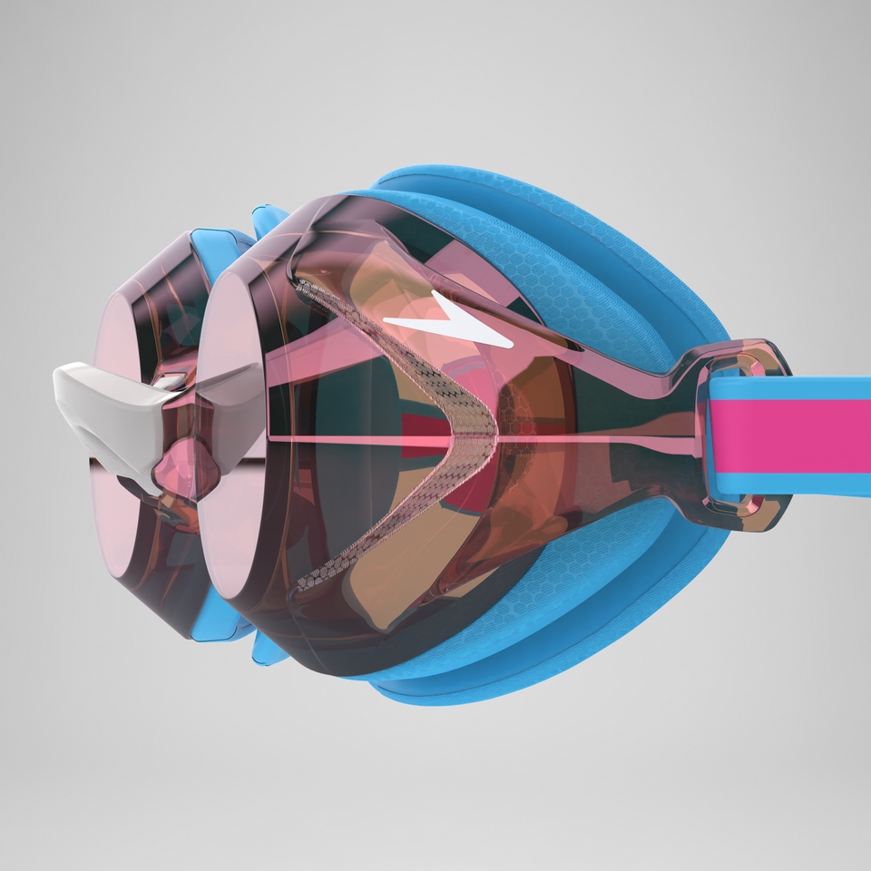 Junior Vanquisher 3.0 Mirror Goggles Pink/Blue