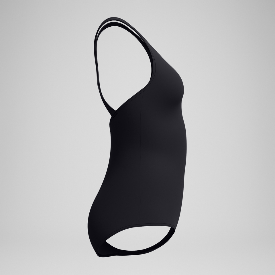 Women's Conservative Ultraback One Piece Black