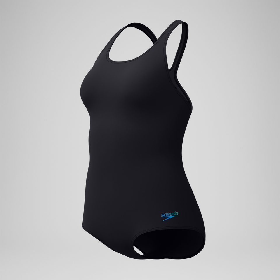 Women's Conservative Ultraback One Piece Black