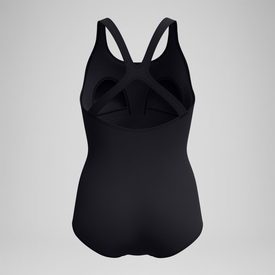 Women's Conservative Ultraback One Piece Black