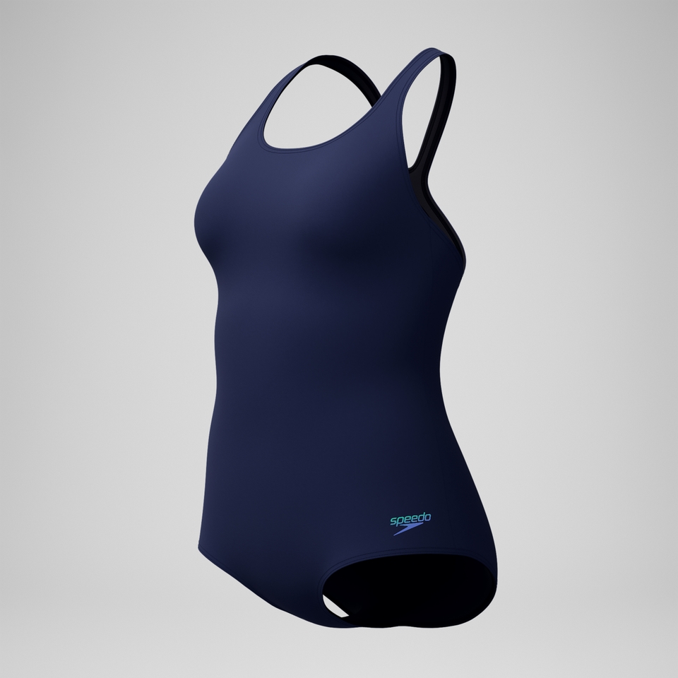 Women's Conservative Ultraback One Piece Navy