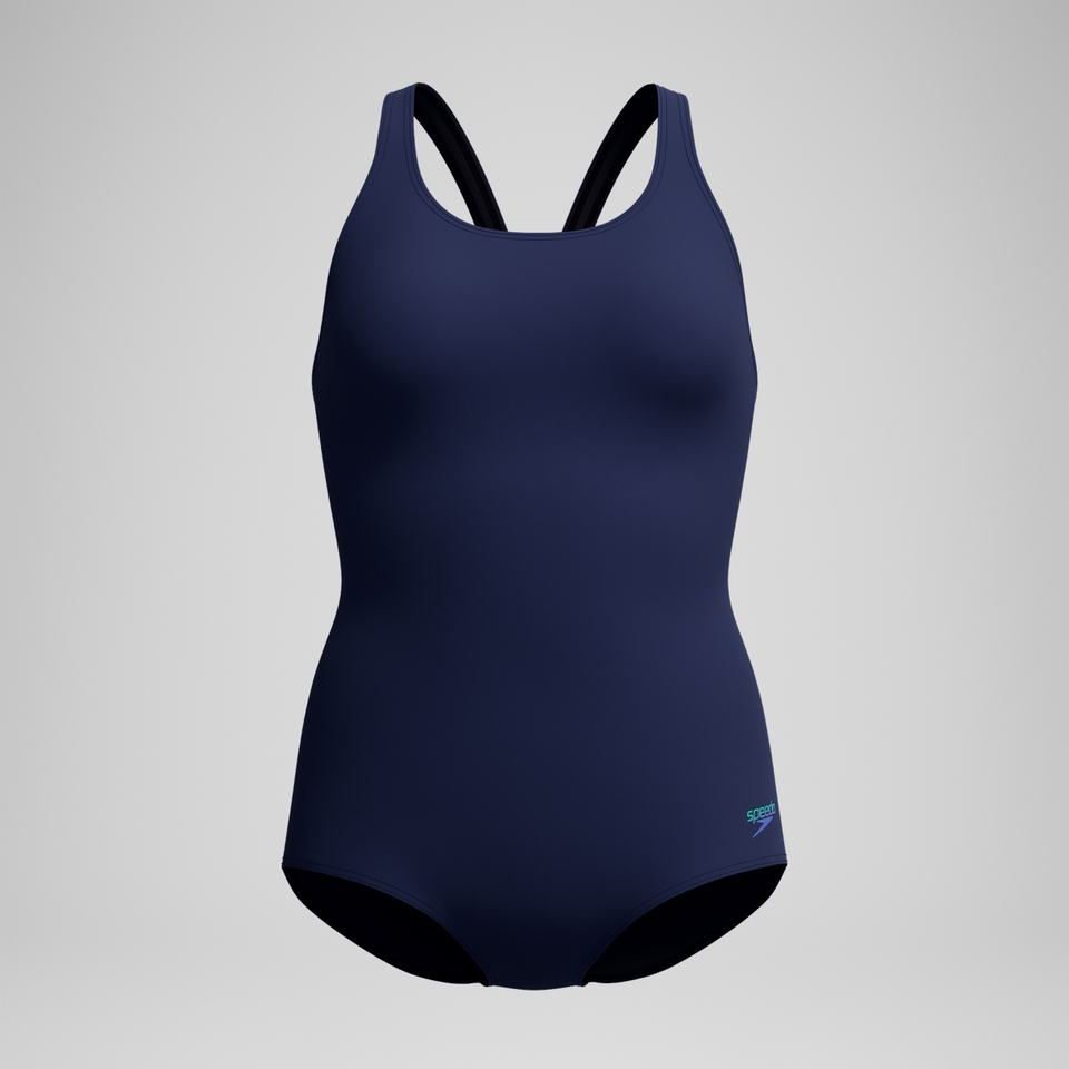 Women's Conservative Ultraback One Piece Navy
