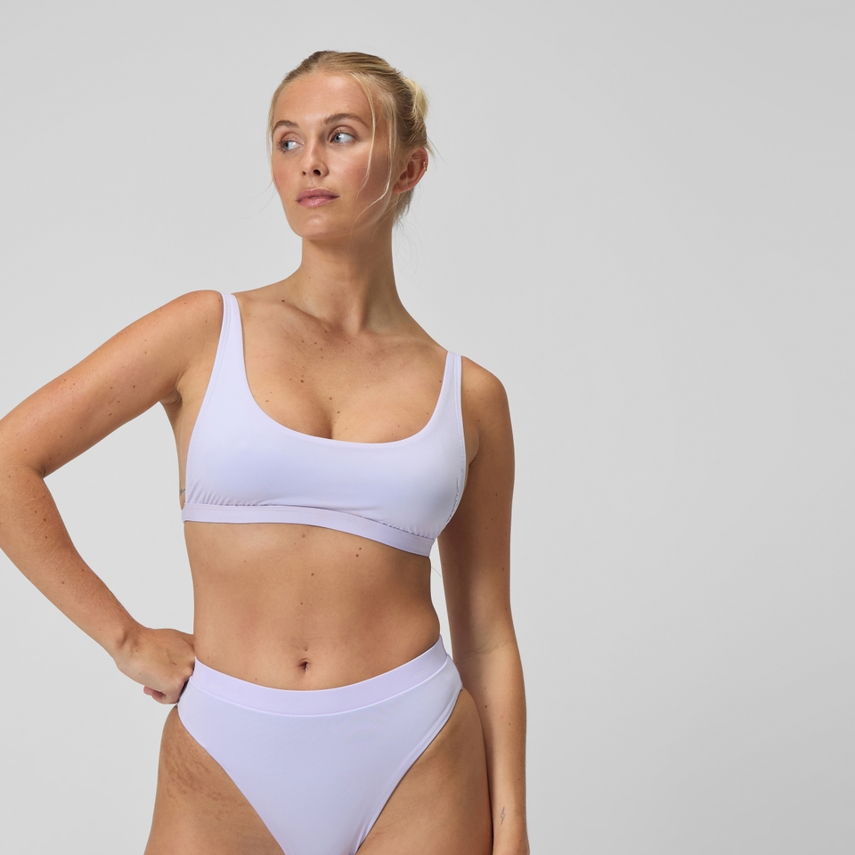 FLU3NTE Bikinioberteil Lila für Damen