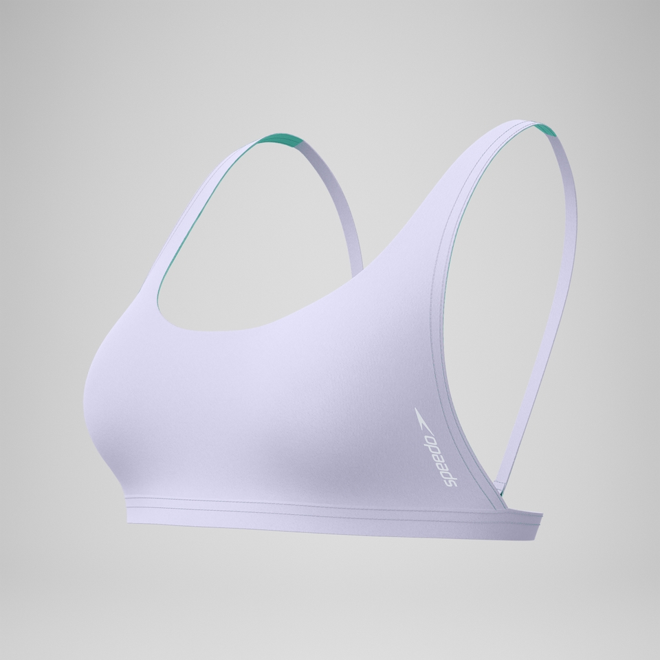 FLU3NTE Bikinioberteil Lila für Damen