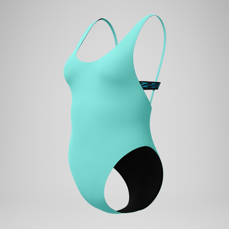 Women's FLU3NTE Swimsuit Turquoise