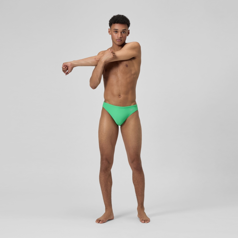 Men's Solid Beachstar 2" Brief Green
