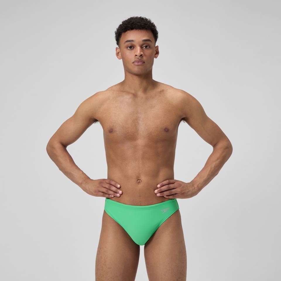 Men's Solid Beachstar 2" Brief Green