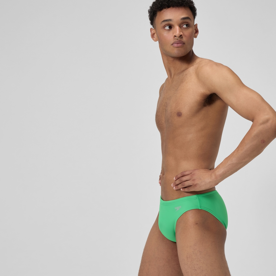 Men's Solid Beachstar 2" Brief Green