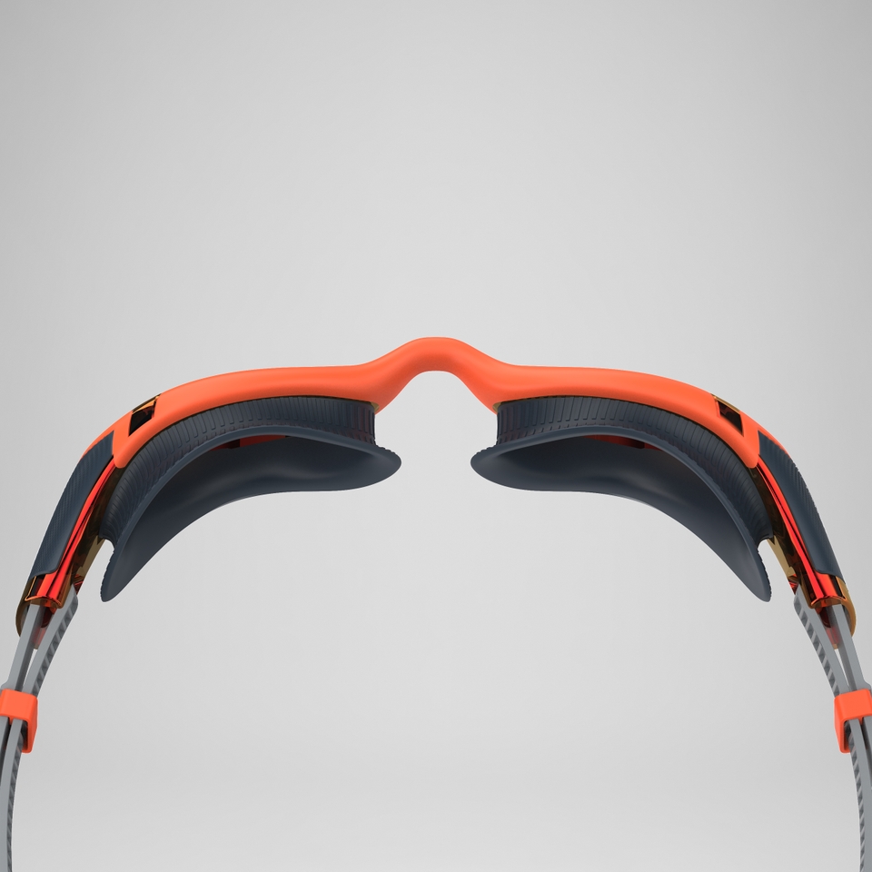 Adult Biofuse 2.0 Mirror Goggles Orange/Grey