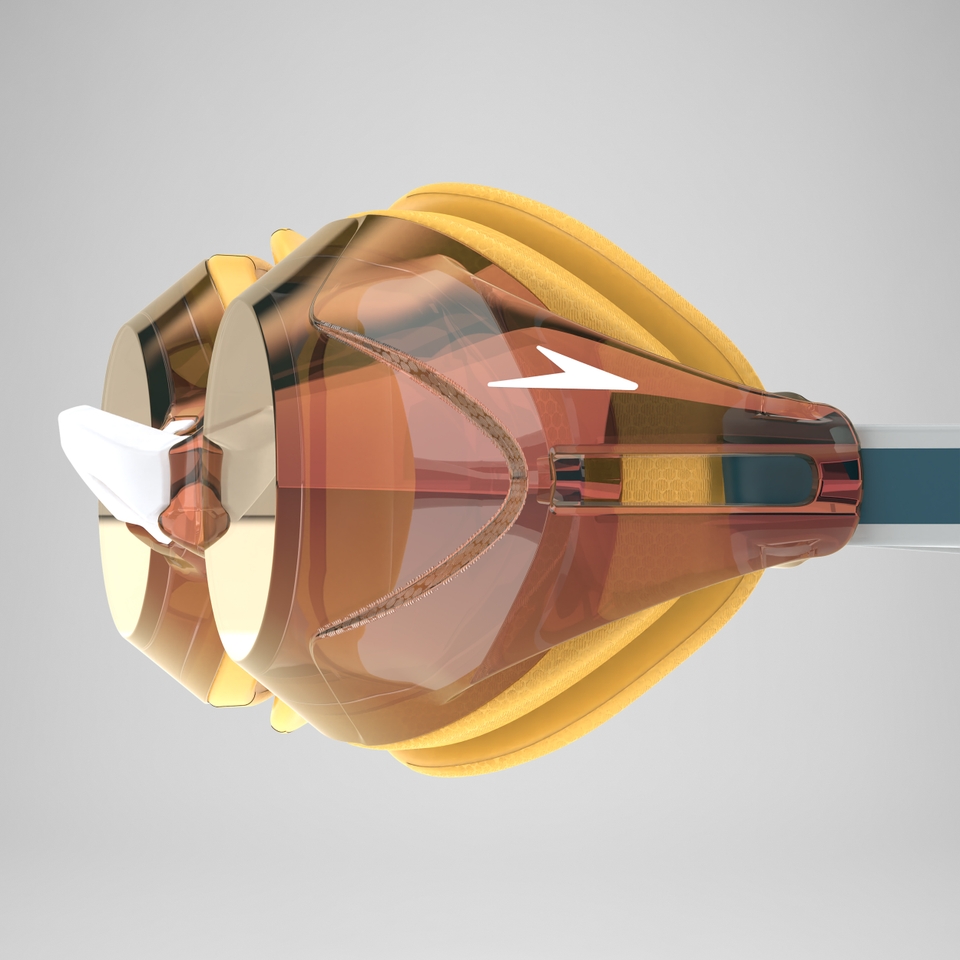 Lunettes réfléchissantes Vanquisher 3.0, orange/bleu