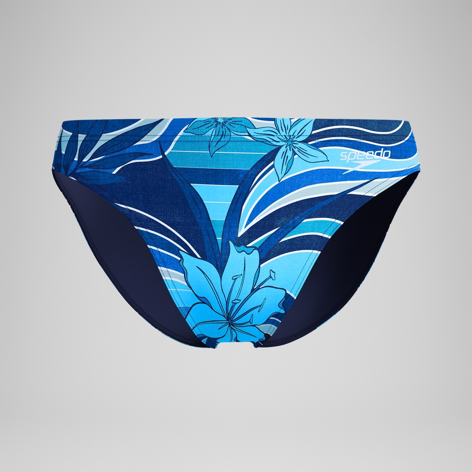 Beachstar Badehose 5 cm Blau für Herren
