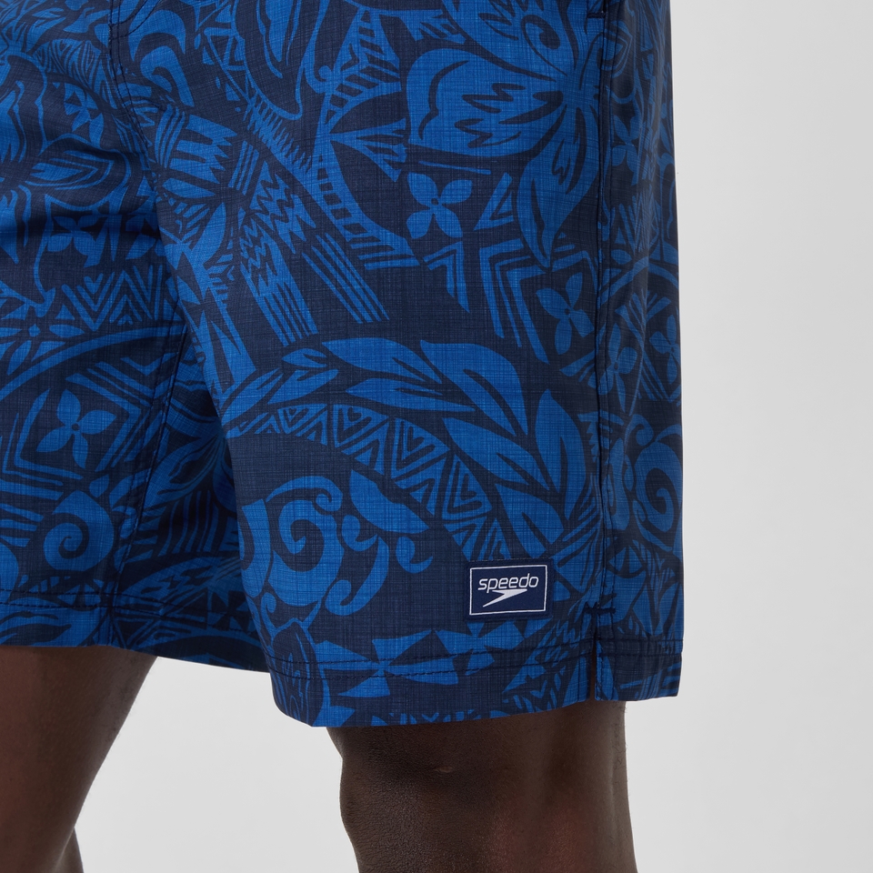 Men's Printed 20'' Bondi Swim Shorts Navy