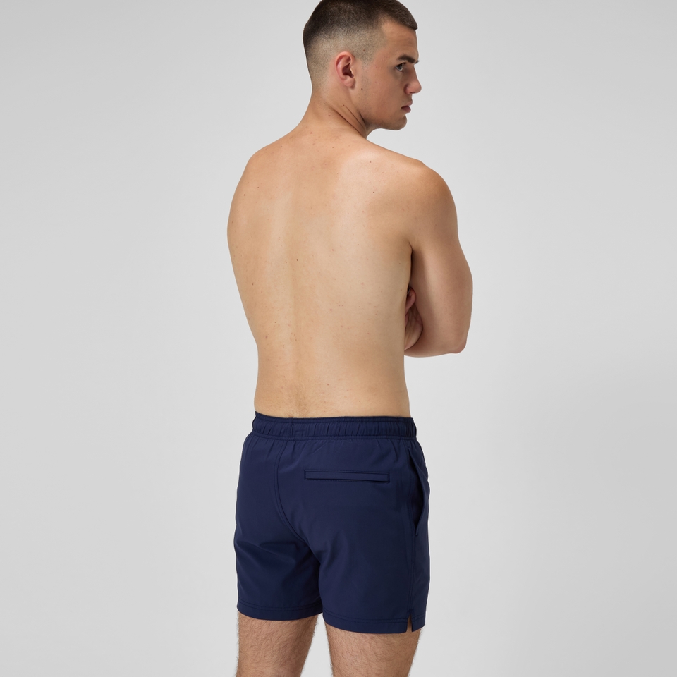 Redondo Edge Einfarbige Badeshorts 40 cm Marineblau für Herren