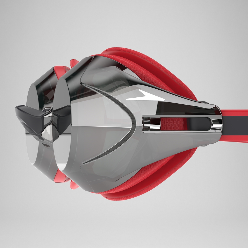 Lunettes réfléchissantes Vanquisher 3.0, noir/rouge