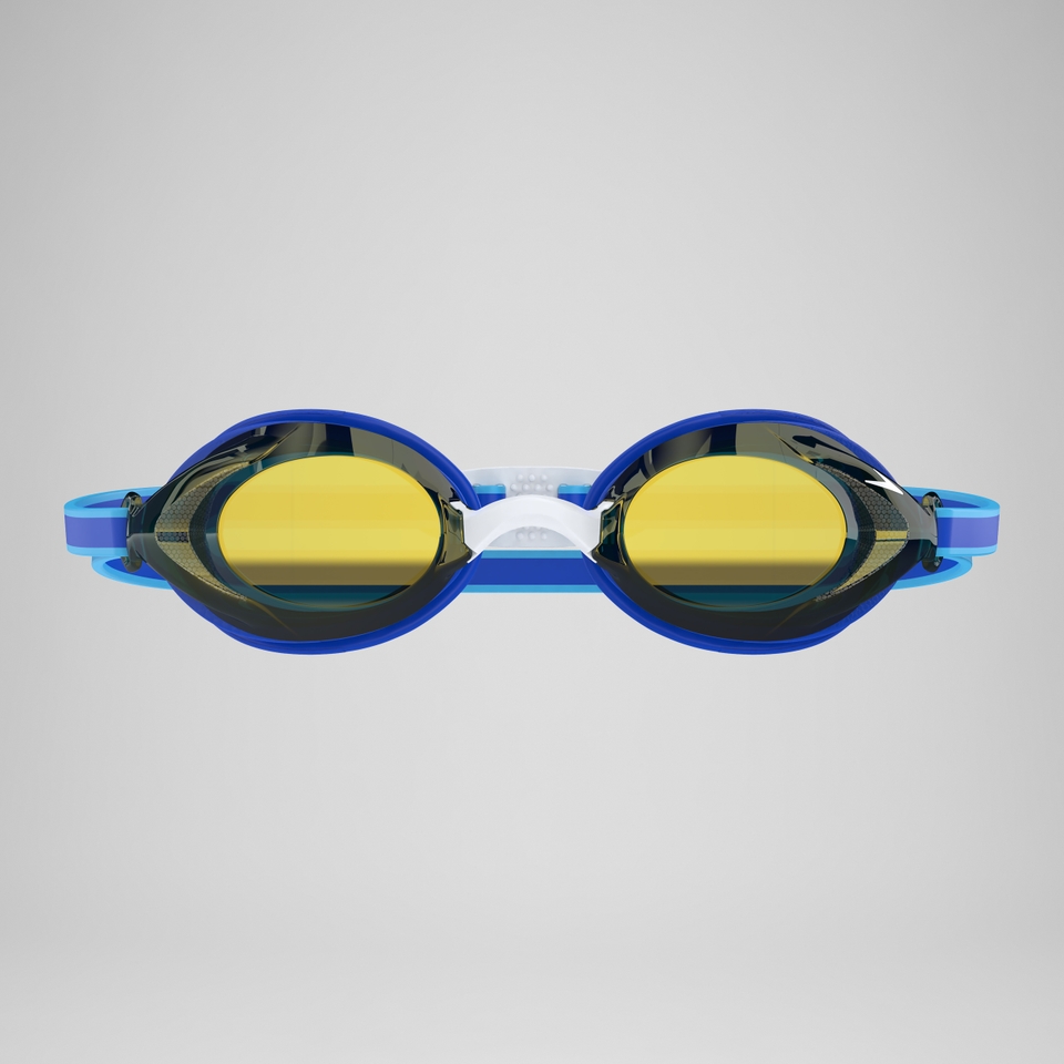 Junior Vanquisher 3.0 Mirror Goggles Blue/Gold
