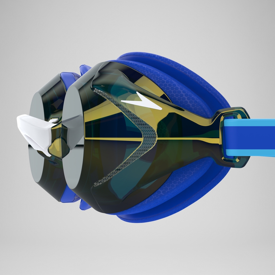 Junior Vanquisher 3.0 Mirror Goggles Blue/Gold