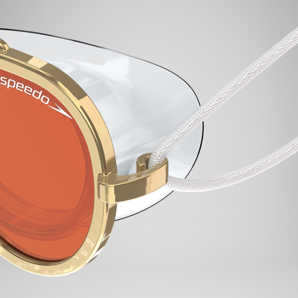 Adult Sunny G Mariner Mirror Goggles Red/Gold