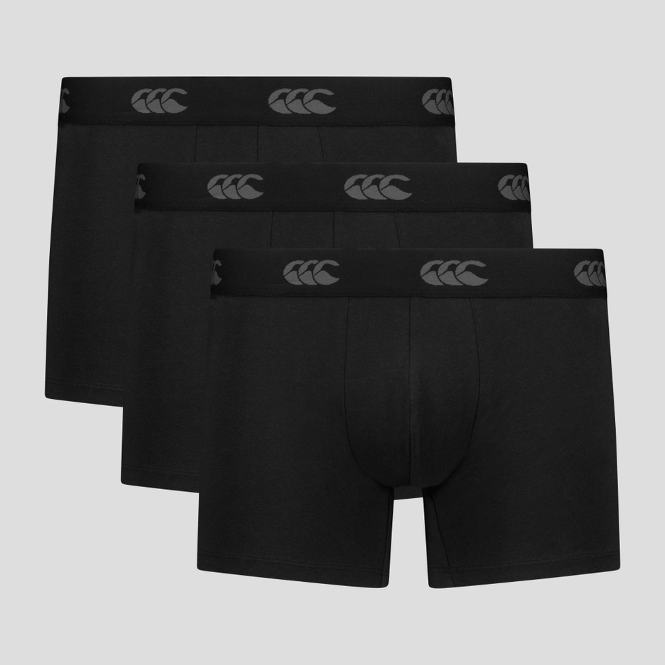 MENS COTTON BRIEF 3-PACK BLACK