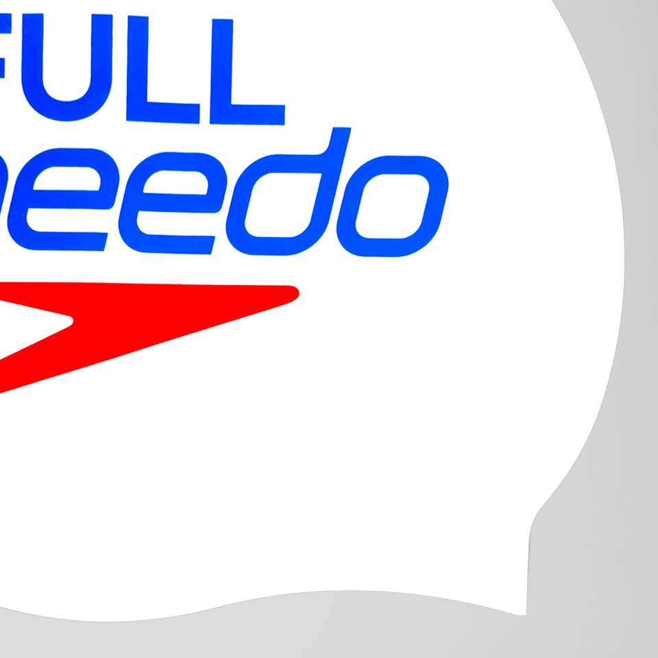 Adult Unisex Go Full Speedo Cap White