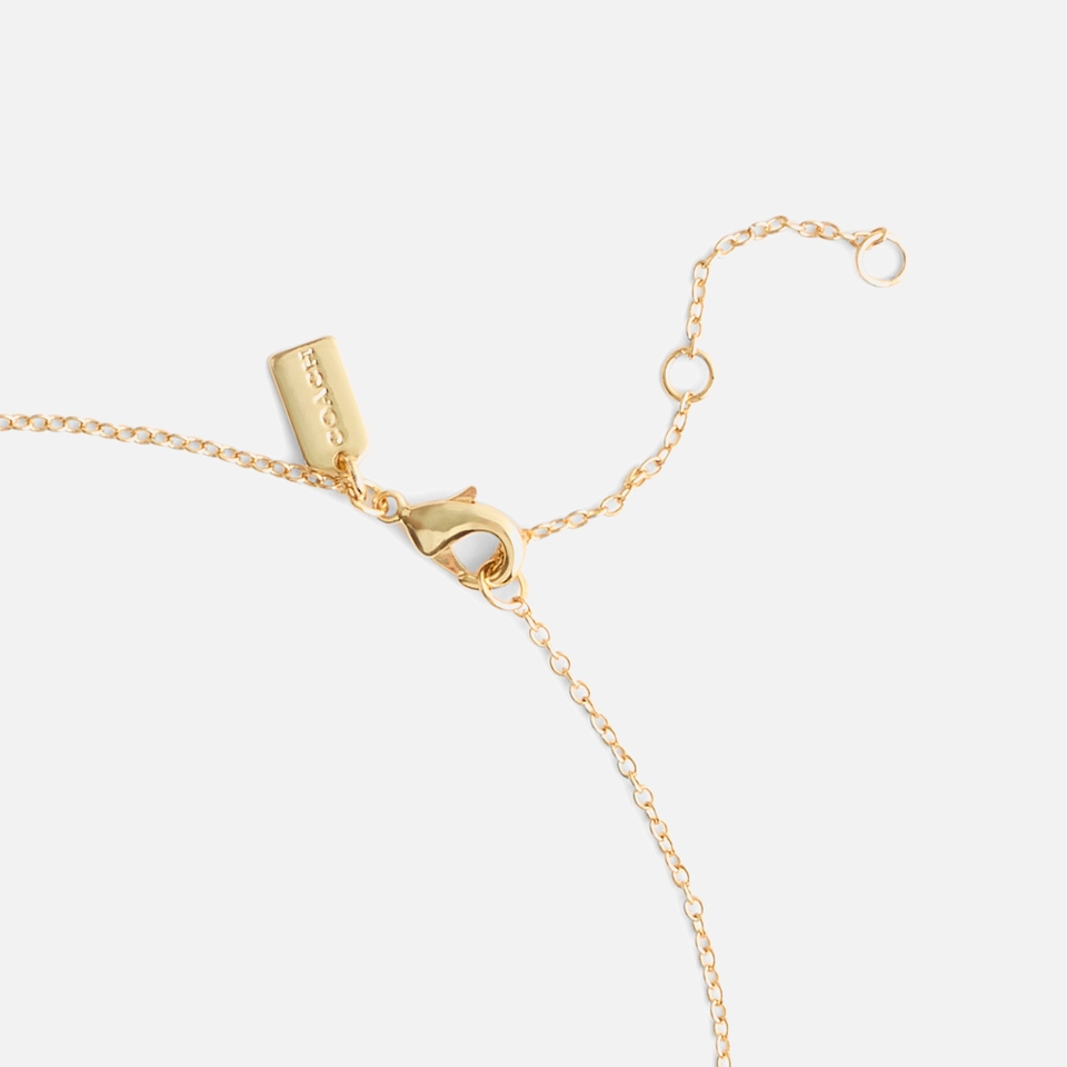 Coach Signature Pavé Gold-Tone Heart Jewellery Set