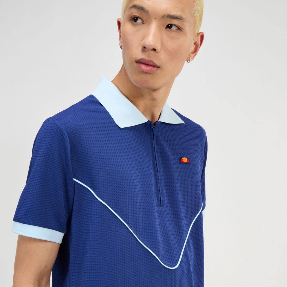 Poloshirt Dhalsim für Herren Marineblau