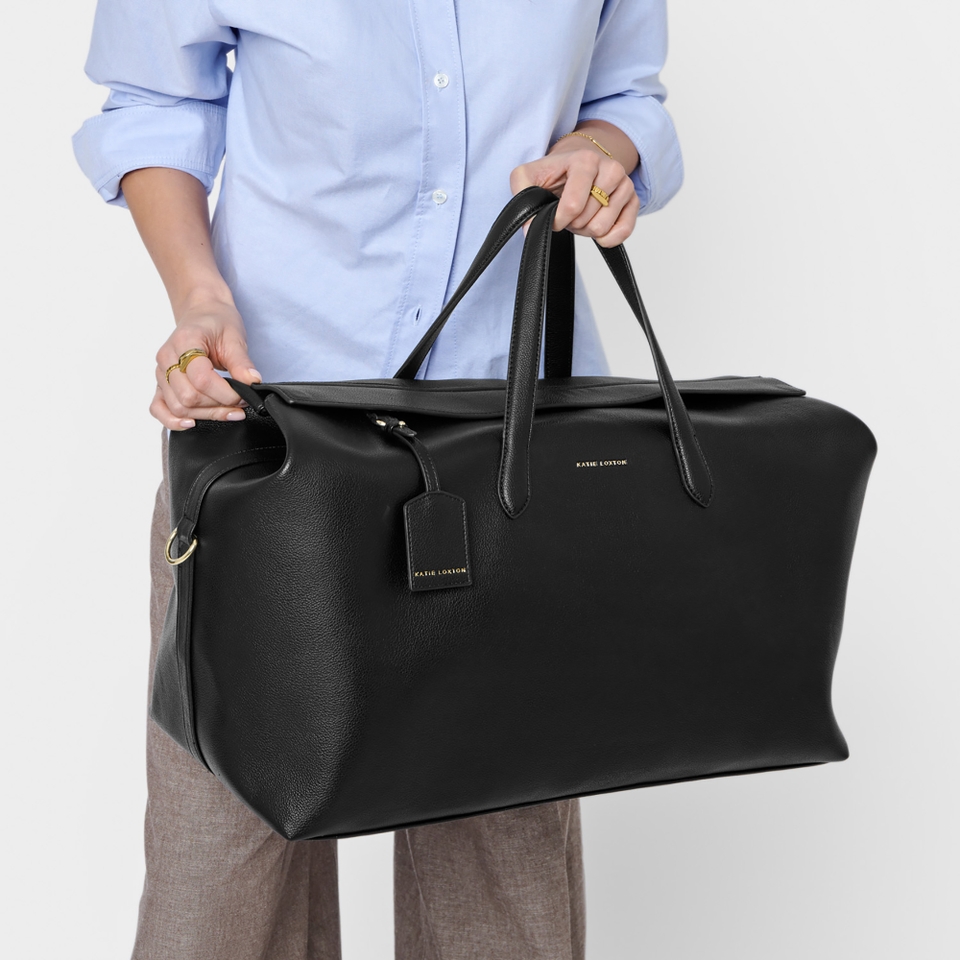 Vegan leather weekender hot sale