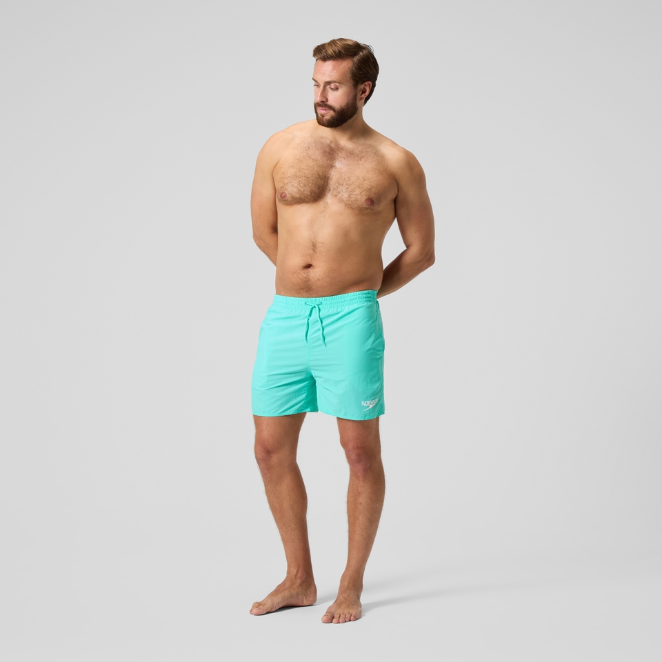 Essential Badeshorts 40 cm Türkis für Herren