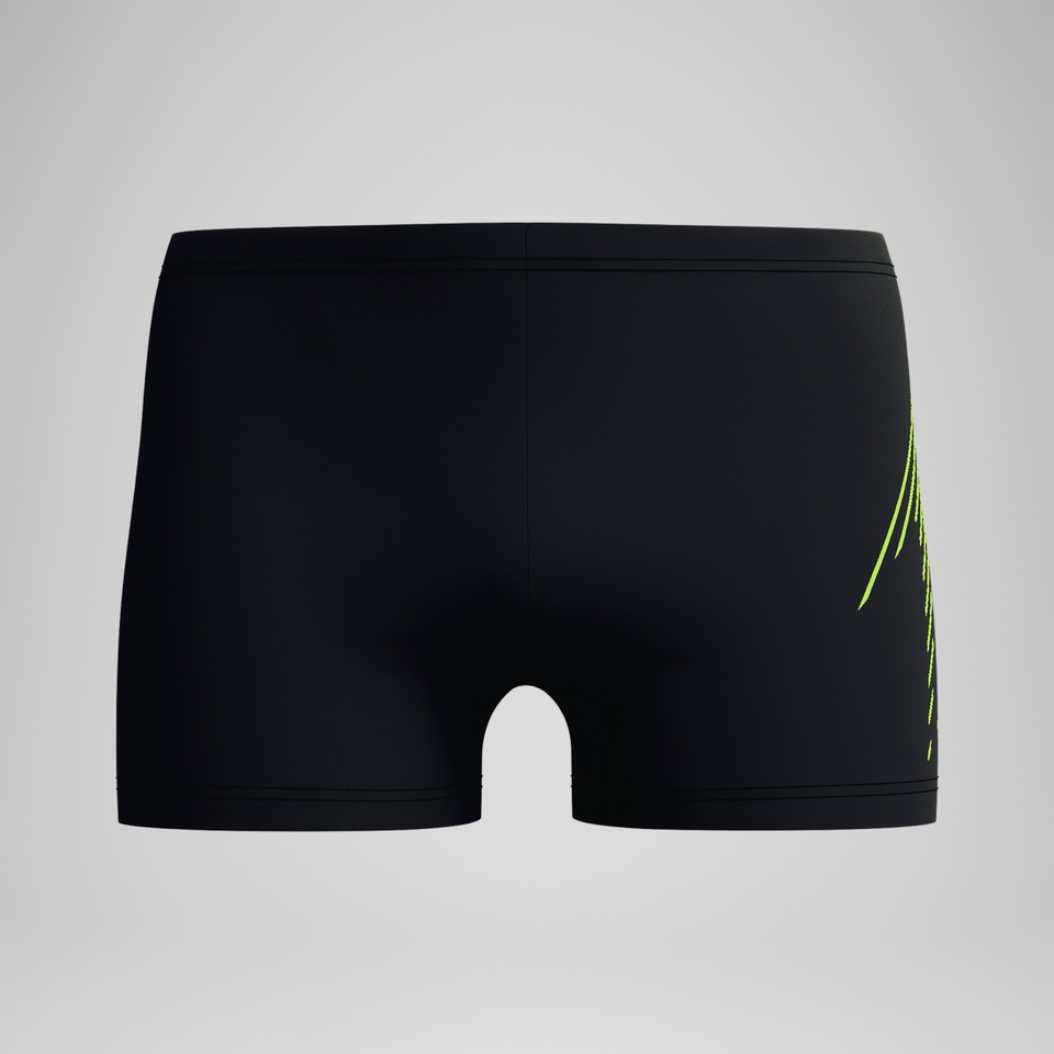 Men's HyperBoom Placement Aquashort Black/Yellow