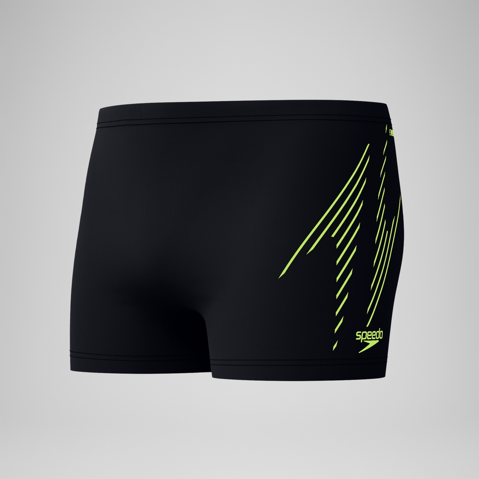 Men's HyperBoom Placement Aquashort Black/Yellow