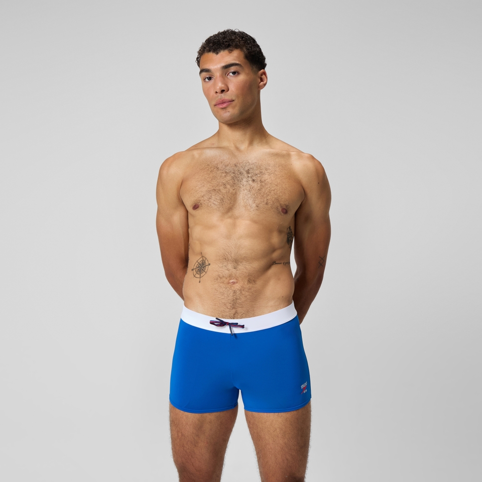 Men's Jetstream Solid Aquashort Blue/White
