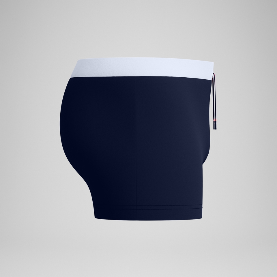 Men's Jetstream Retro Solid Square Leg Navy