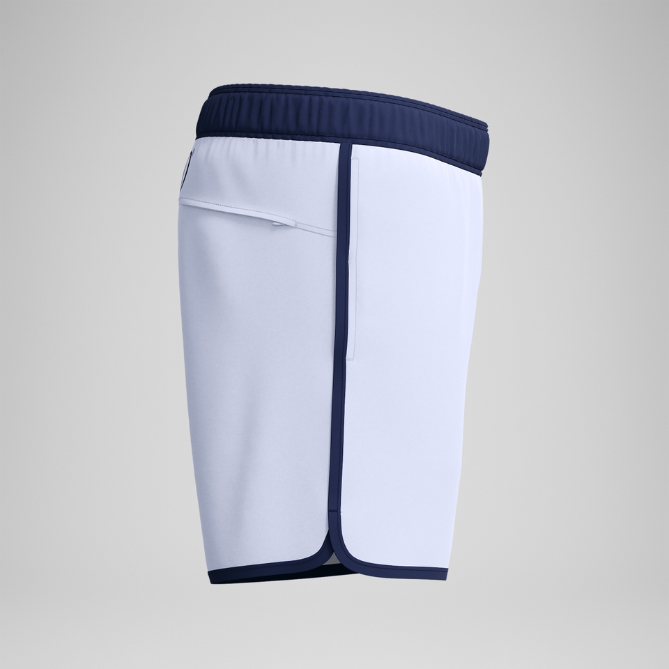 Men's Jetstream Retro Logo Volley 16" Swim Trunks White