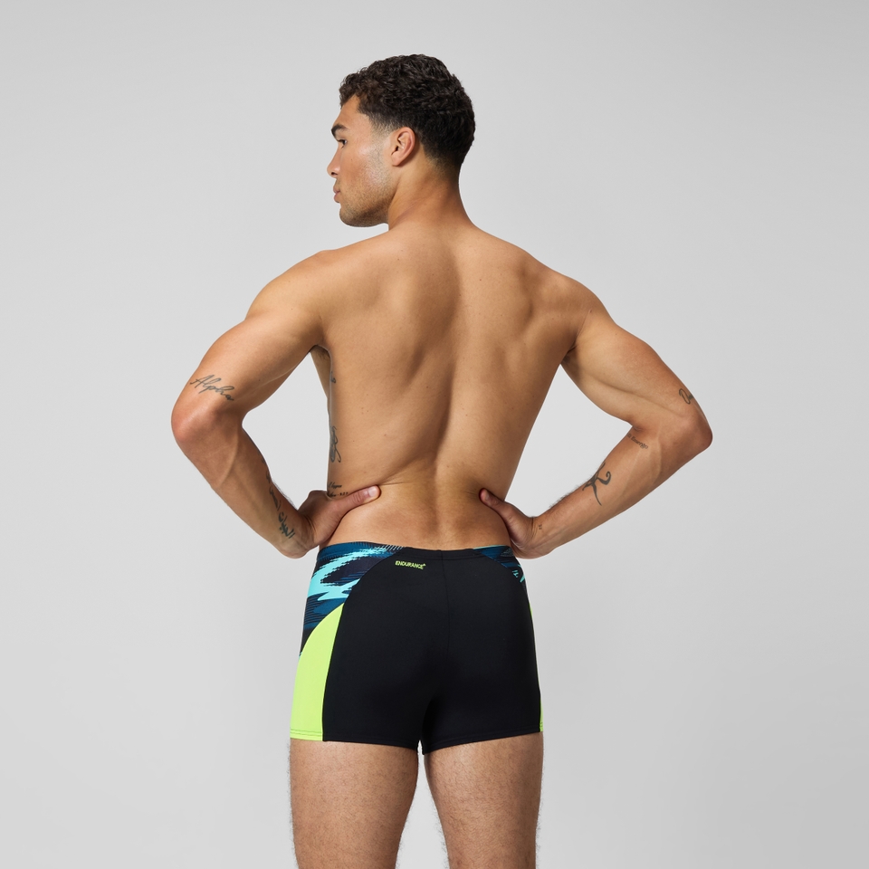 Aquashort Endurance+ Max Splice, hommes, noir/jaune