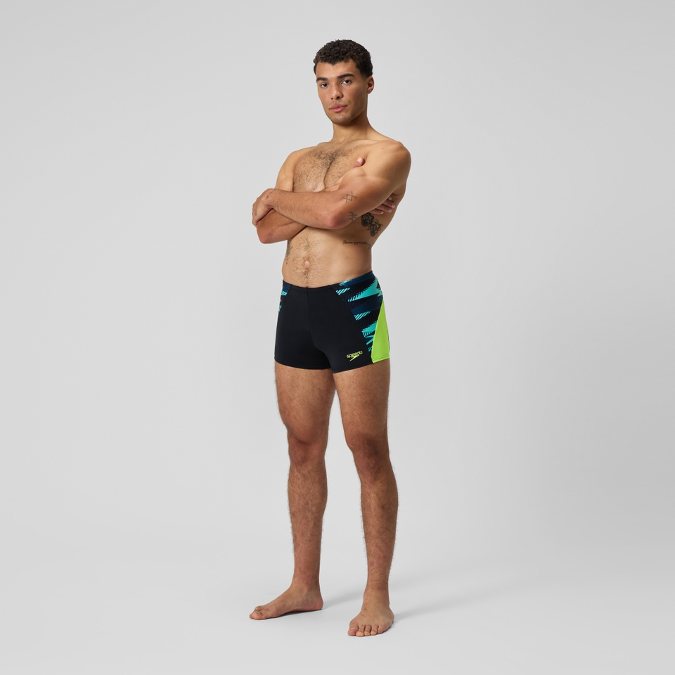 Aquashort Endurance+ Max Splice, hommes, noir/jaune