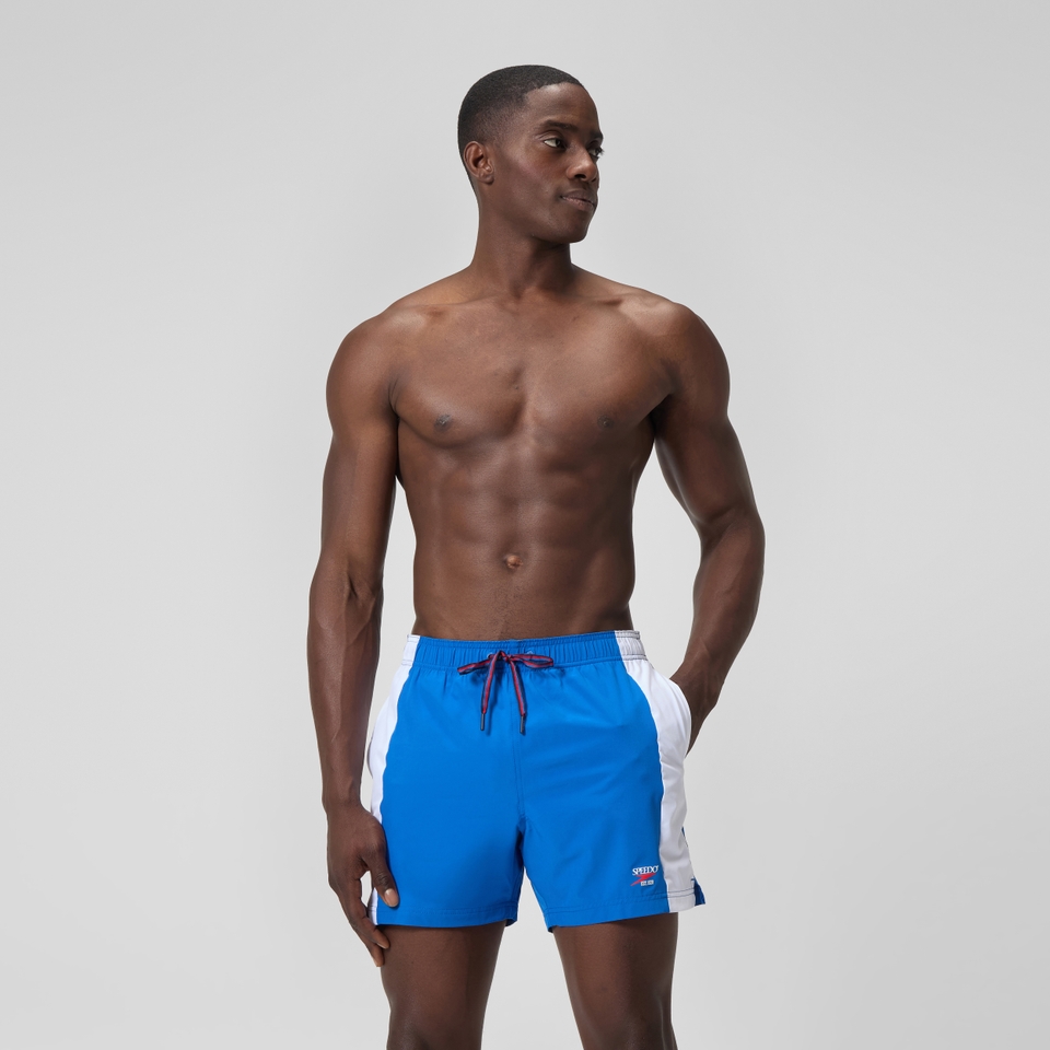 Men's Jetstream Retro Volley Swim Trunks Blue