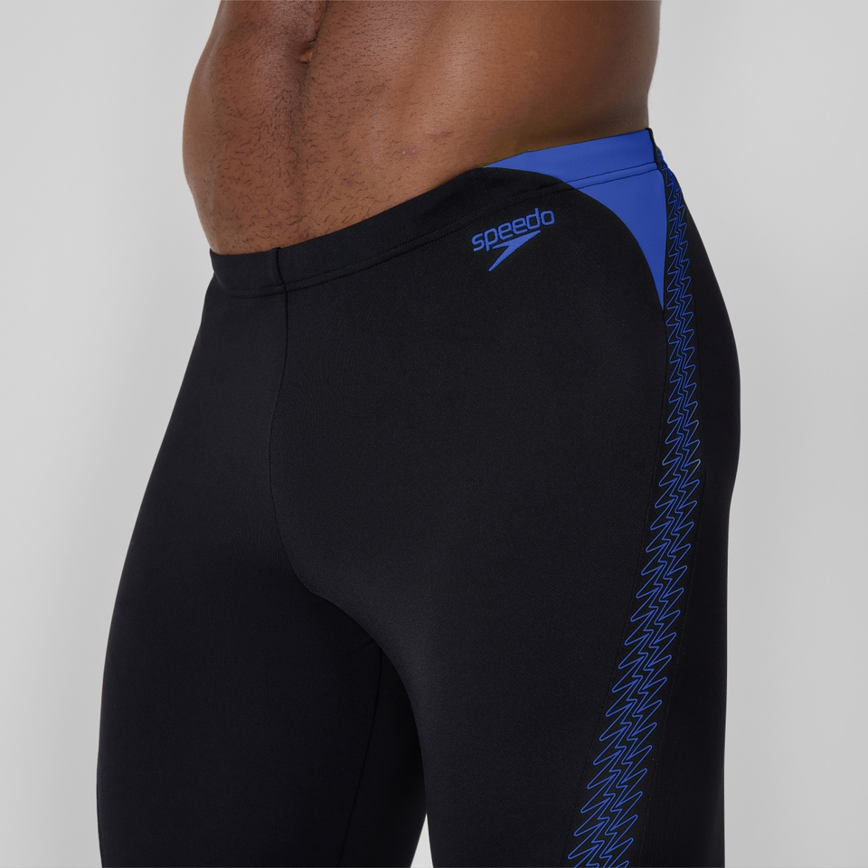 HyperBoom Splice-Schwimmhose Schwarz/Blau für Herren
