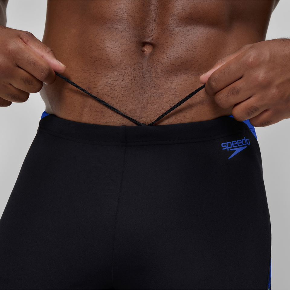 HyperBoom Splice-Schwimmhose Schwarz/Blau für Herren