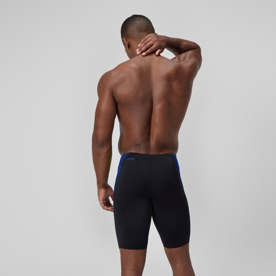 HyperBoom Splice-Schwimmhose Schwarz/Blau für Herren