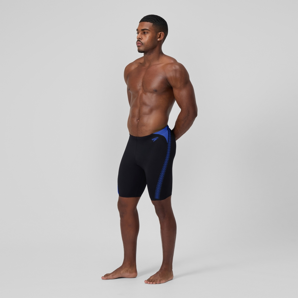 HyperBoom Splice-Schwimmhose Schwarz/Blau für Herren