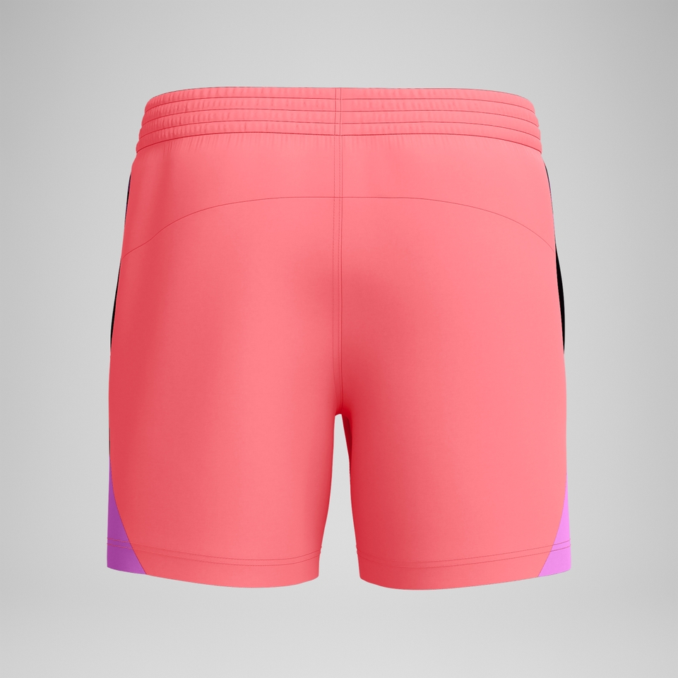 HyperBoom Splice-Badeshorts 40 cm Koralle/Schwarz für Herren