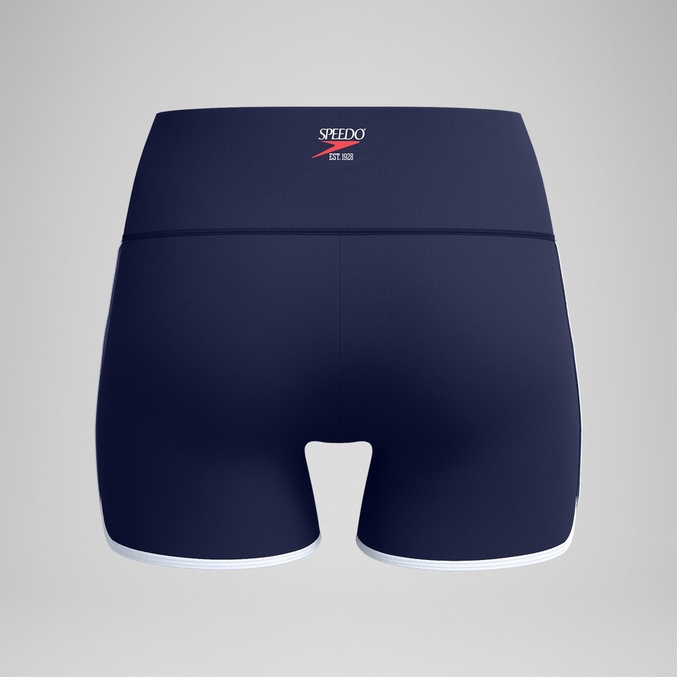 Women's Jetstream Solid Bound Swim Short Navy